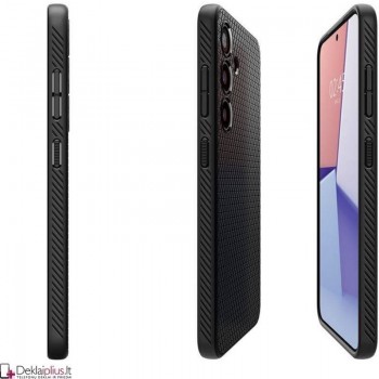 Spigen Liquid Air dėklas - juodas (Samsung S24) Spigen Liquid Air dėklas - juodas (Samsung S24)